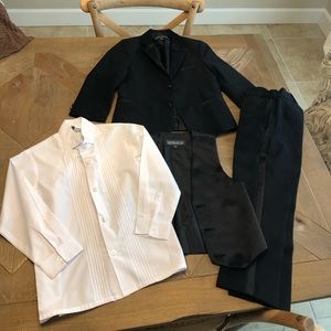 Spring notion boys tux tuxedo suit size 5 formal jacket